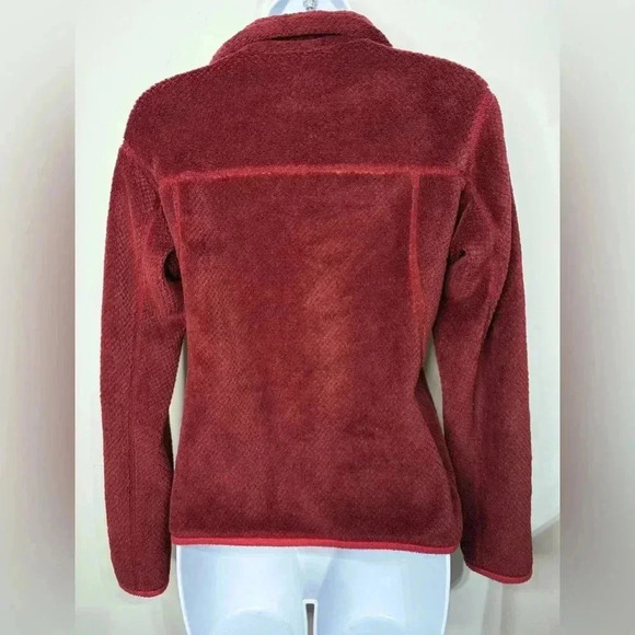 Patagonia Maroon Burgundy Retool Pullover-Women's Sizs XS - Picture 5 of 6